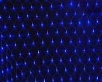 Гирлянда "Сетка" синяя 200 LED, 1,8х1,8 м. контролер