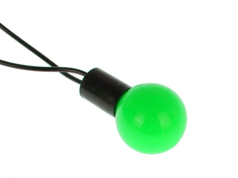 Гирлянда "шарики" зелёный 1,5 см 50 LED длина 5 м - купить в Тамбове