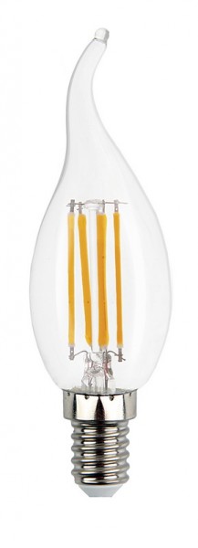 Лампа LED CА37 4W Е14 Е2700 Filament Свеча на ветру, Спутник - купить в Тамбове