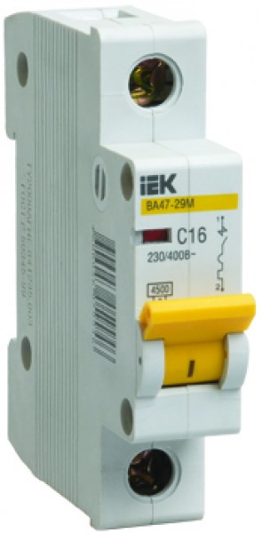 Автоматический выключатель ВА47-29 1P 32A (С) 4,5кА, IEK - купить в Тамбове