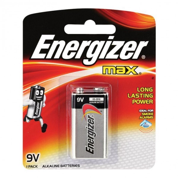 Элемент питания алкалин крона MAX 522/9V BP1, Energizer  - купить в Тамбове