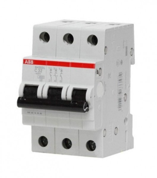 Автоматический выключатель SH203L 3P 16A (C) 4,5кА, ABB - купить в Тамбове