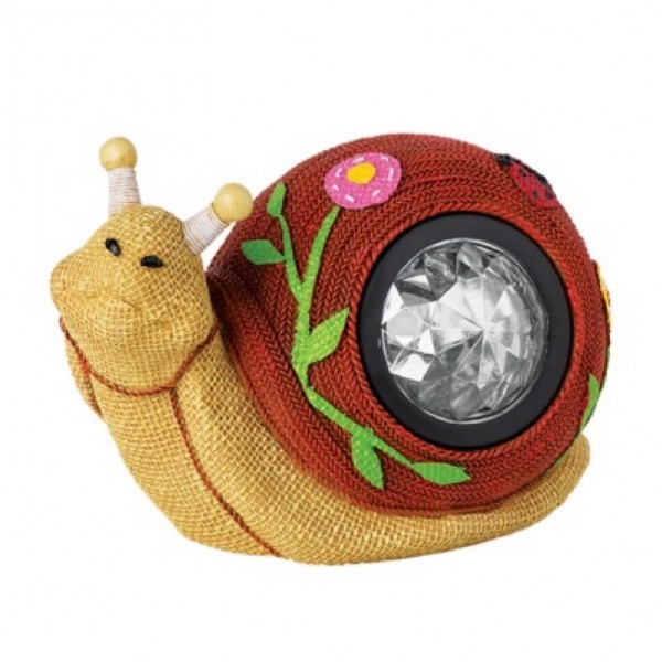Садовый светильник Knitsnail, 13см, полирезина-полипропен, Garden, WOLTA - купить в Тамбове