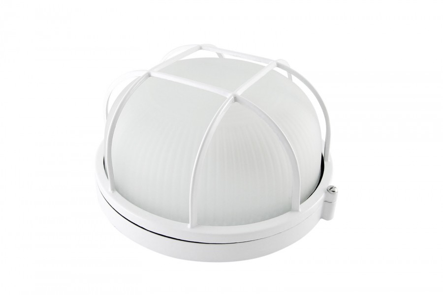 Светильник НПБ1302 белый/круг с решеткой 60Вт IP54, TDM - купить в Тамбове