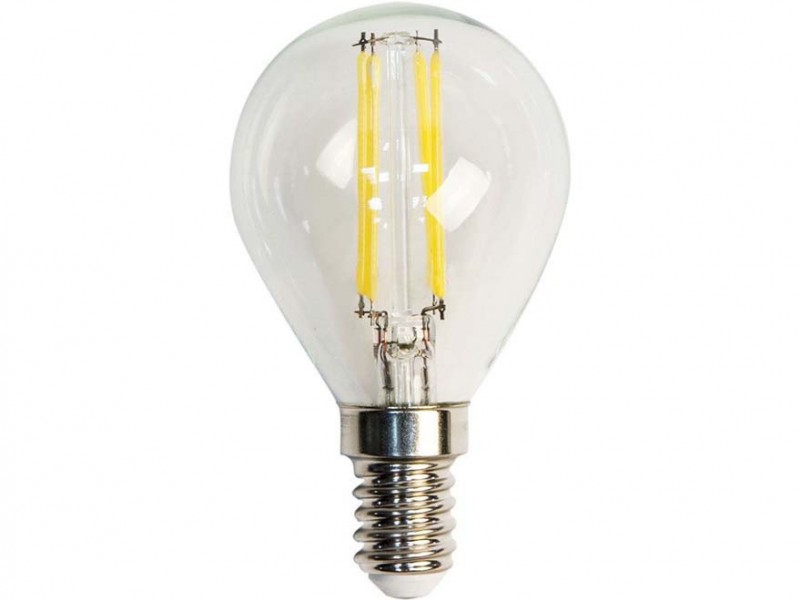 Лампа светодиодная LED 5вт Е14 белый шар FILAMENT, Feron - купить в Тамбове