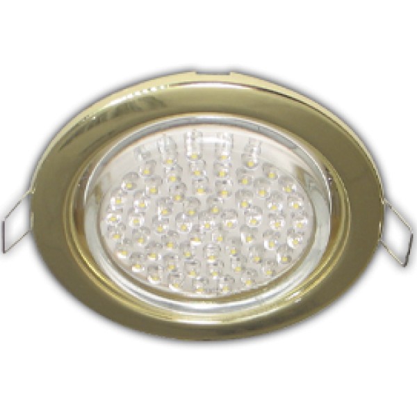 Светильник GX53 H4 10 pack ЗОЛОТО 38x106 б/к 8/16, Ecola - купить в Тамбове
