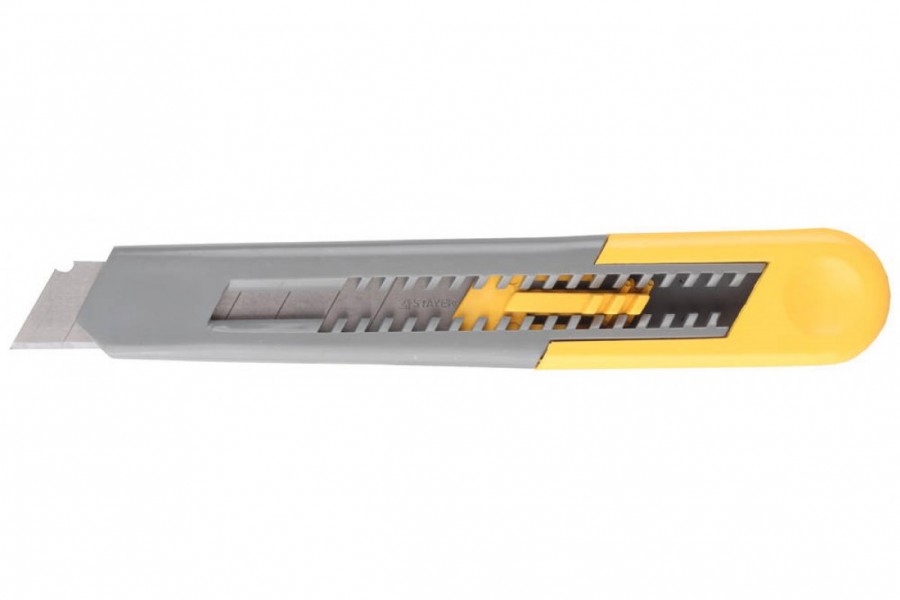 Нож с сегментированным лезв,инструментальная сталь,18мм STAYER"STANDART" - купить в Тамбове