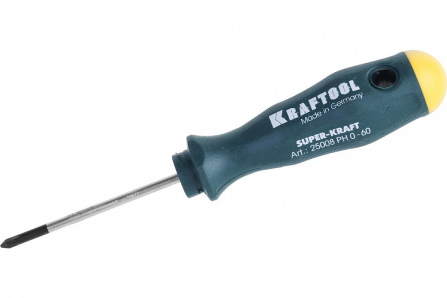 Отвертка высоковольтная,стержень, 75 мм, PH №0, KRAFTOOL - купить в Тамбове