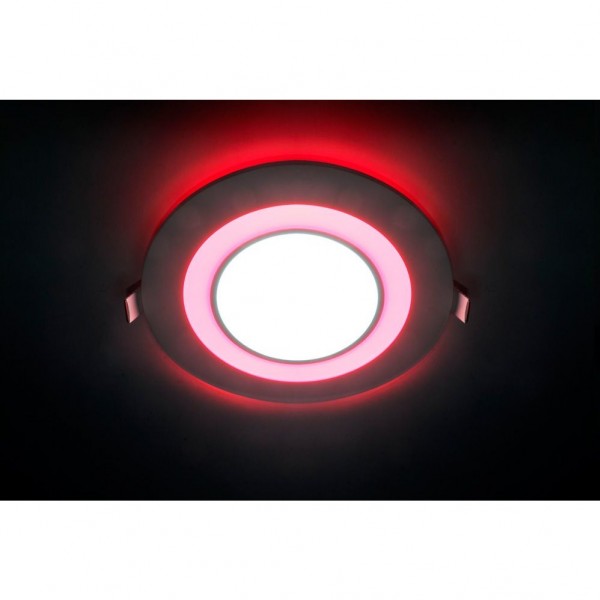 Светильник AL2550, 16LED+24LED 8W 230V белый (4000К) и красный, Feron - купить в Тамбове