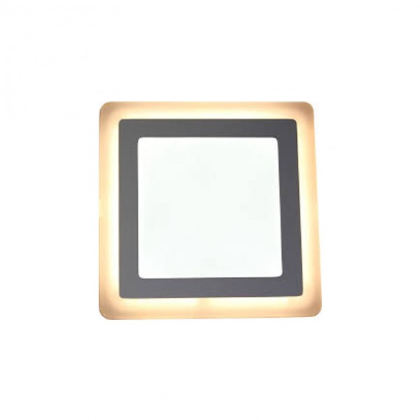 Свет-к с/д встраиваемый (квадрат) LE LED 2CLS 16W 3/6K (20) подсветка по краю (теплый свет), LEEK - купить в Тамбове