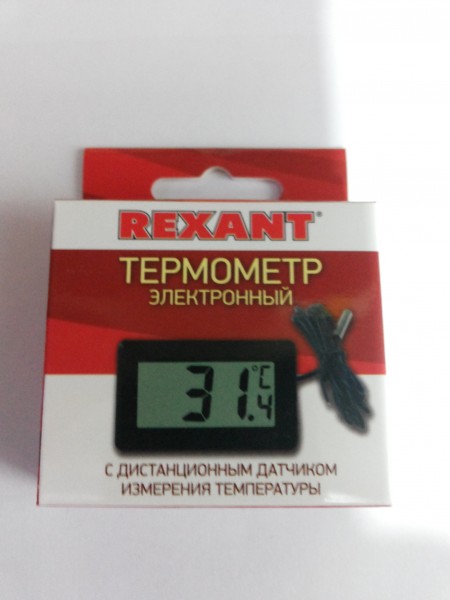 Термометр электронный REXANT с дистанционным датчиком измерения температуры - купить в Тамбове