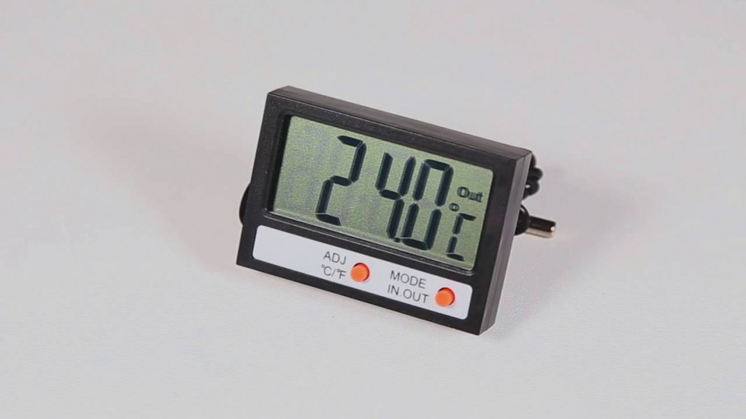 Термометр электронный комнатно-уличный с часами, REXANT - купить в Тамбове