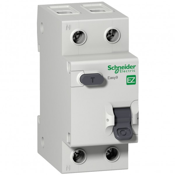 Дифференциальный автомат выключатель EASY 9 1П+Н 25А 30мА C AC, Schneider - купить в Тамбове