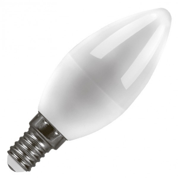 Лампа светодиодная свеча LB-97 16 LED (7W) 230V E14 2700K, Feron - купить в Тамбове