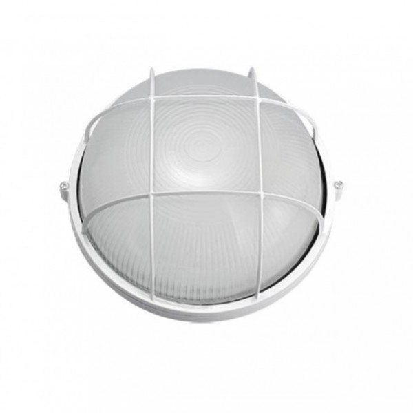 Светильник НПП 1302 белый/круг с решеткой 03-60-014 IP54, TDM - купить в Тамбове