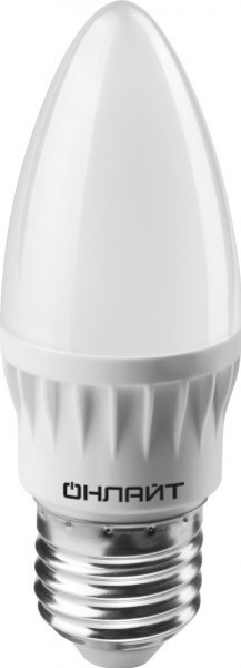 Лампа LED свеча C37-8W-230-6.5K-E27-FR ОНЛАЙТ - купить в Тамбове