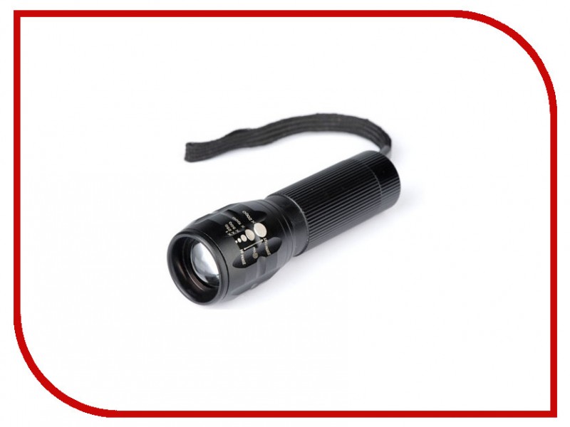 Фонарь ручной 10W 206 аккум. 3*ААА или 1*18650 Zoom, Облик - купить в Тамбове