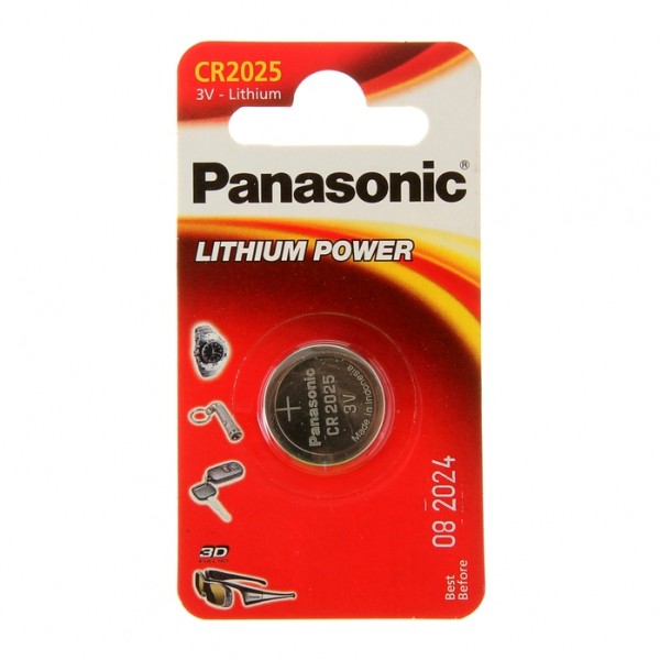 Элемент питания Power Cells CR2025, Panasonic - купить в Тамбове