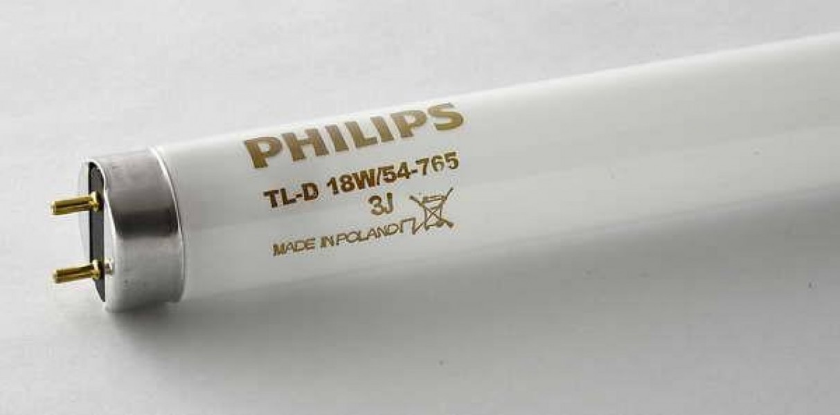 Лампа линейная люминесцентная Philips T8 G13 18W TLD 18/54-765 - купить в Тамбове