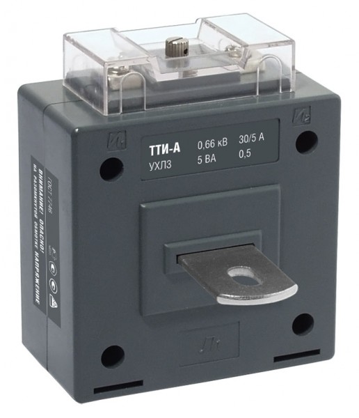 Трансформатор тока ТТИ-А 150/5А 5ВА класс 0,5 с шиной, IEK - купить в Тамбове