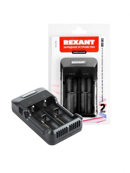 Универсальное зарядное устройство для 2-х АКБ, REXANT - купить в Тамбове