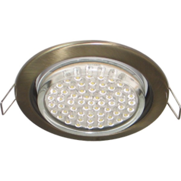 Светильник GX53 H4 10 pack ЧЕРНЕНАЯ БРОНЗА 38*106 б/к, Ecola - купить в Тамбове