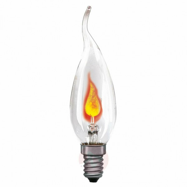 Лампа накаливания декоративная "эфект пламени" 3Вт Е14,Uniel - купить в Тамбове