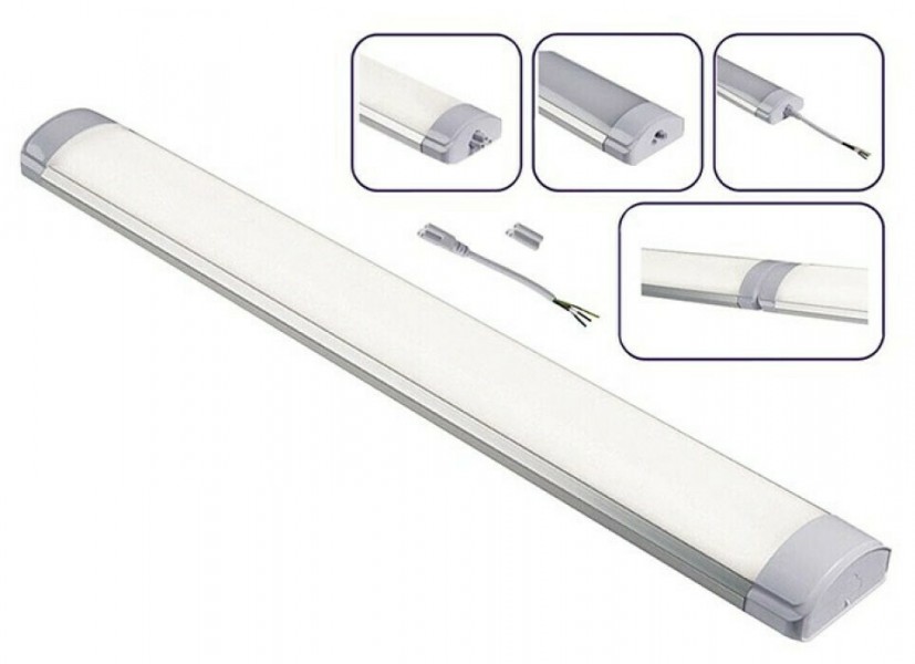 Светильник LED 60Вт 6500К (1215мм*78*27), Green - купить в Тамбове