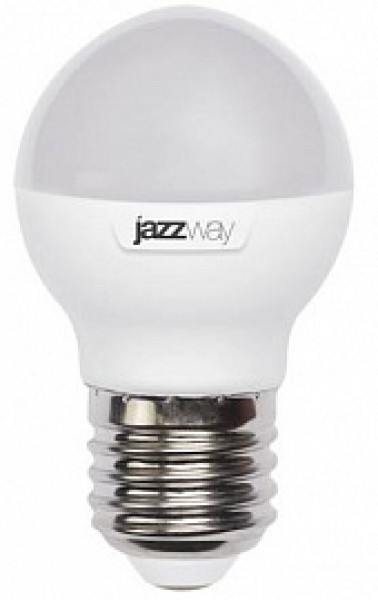 Лампа LED PLED-SP G45 шар 9W 3000 K 230V E27, Jazzway - купить в Тамбове