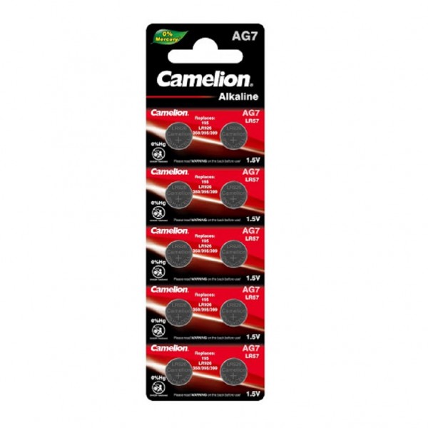 Элемент питания G07 BL-10 (AG7-BP10, 395А/LR927/195), Camelion - купить в Тамбове