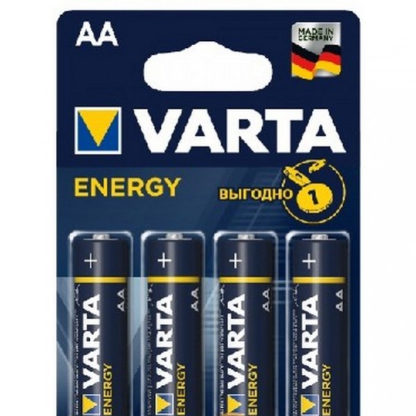 Батарейка алкалин БЕЗ НДС LR06 (10шт. блистер), VARTA ENERGY - купить в Тамбове
