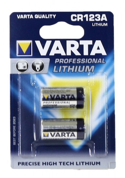 Батарейка CR123A Photo BL2, VARTA Professional - купить в Тамбове