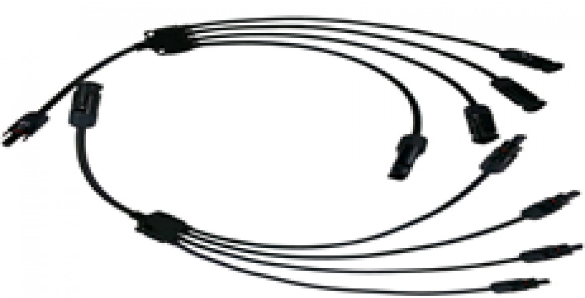 Коннектор MC4Y 4in1 Cable комплект из двух разъемов - купить в Тамбове