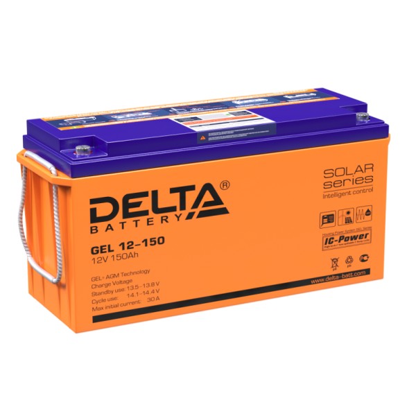 Аккумулятор гелевый DELTA GEL 12-150 - купить в Тамбове