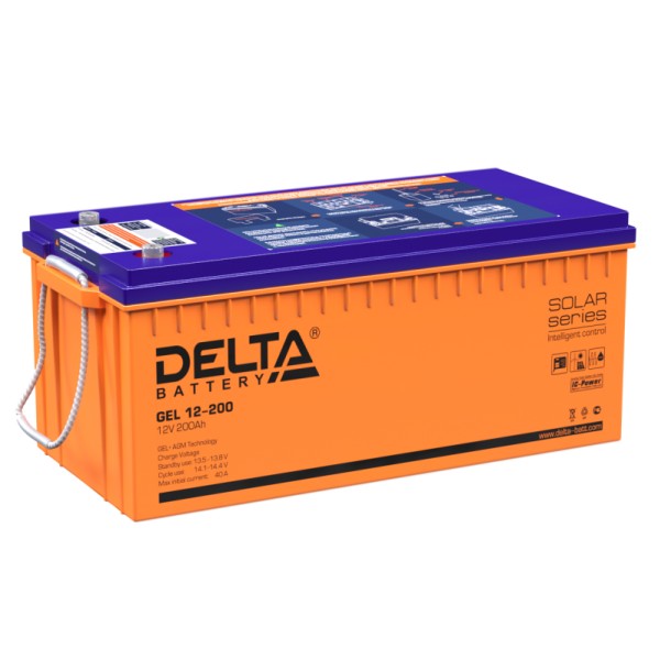 Аккумулятор гелевый DELTA GEL 12-200 - купить в Тамбове