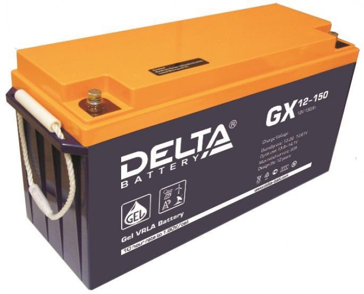 Аккумулятор гелевый DELTA GX 12-150 - купить в Тамбове