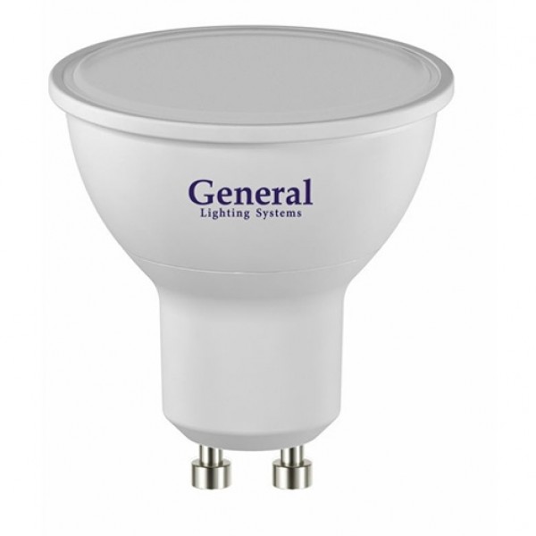 Лампа LED GU 10 7Вт, 230В, 6500К, General - купить в Тамбове