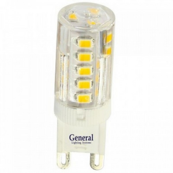 Лампа LED G9 5W 6500K 220V Лм, General - купить в Тамбове