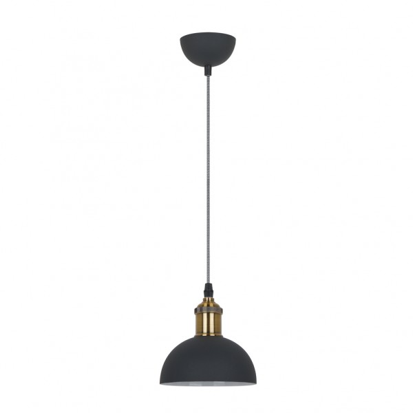Светильник подвес. PL-601S C67 черный+стар. медь (LOFT, 1*27, 230В, металл), Camelion - купить в Тамбове