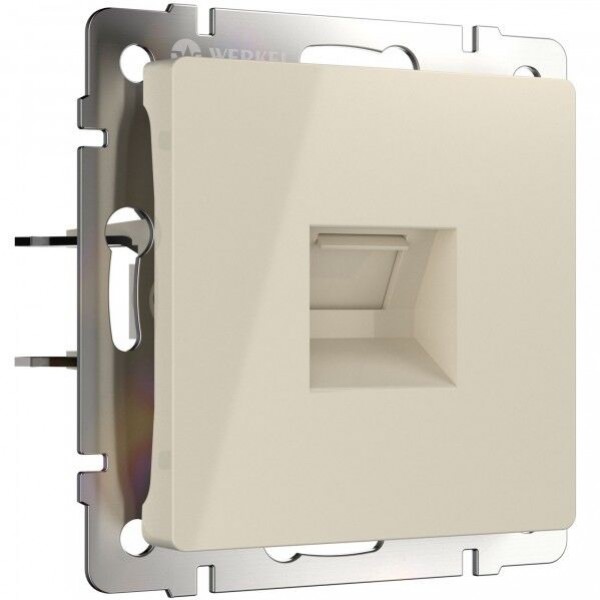 Розетка Ethernet RJ-45 слон. кость, Werkel - купить в Тамбове