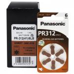 Элемент питания PR-312 H (для слуховых аппаратов), Panasonic