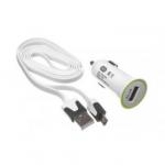Блок питания автомобильный OLTO CCH-2103 (5V1A) USB, кабель microUSB