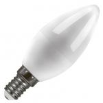 Лампа светодиодная свеча LB-97 16 LED (7W) 230V E14 2700K, Feron