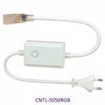 Контролер CNTL-5050RGB-220V с конектороми для свет. ленты IP40 на 50м. Включай