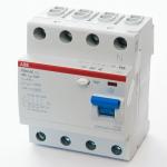 Выключатель дифференцального тока (УЗО) 4п 40А 30мА FH204 AC, АВВ
