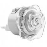 Свет-к с/д (ночник) LE LED NL-833 0,4W (Роза) (200), LEEK