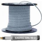 Не экранированный SRL 16-2 CR, M=16W (300м/рул.), греющий кабель без оплетки, EASTEC (Ю.Корея)