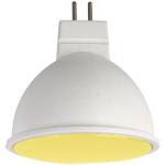 Лампа LED GU5.3 MR16 7W 220V Желтый матов., Ecola