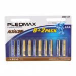 Батарейка ААА LR03--8+2BL, Samsung Pleomax