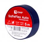 Изолента ПВХ серии SafeFlex (19мм) (20м) синяя, EKF